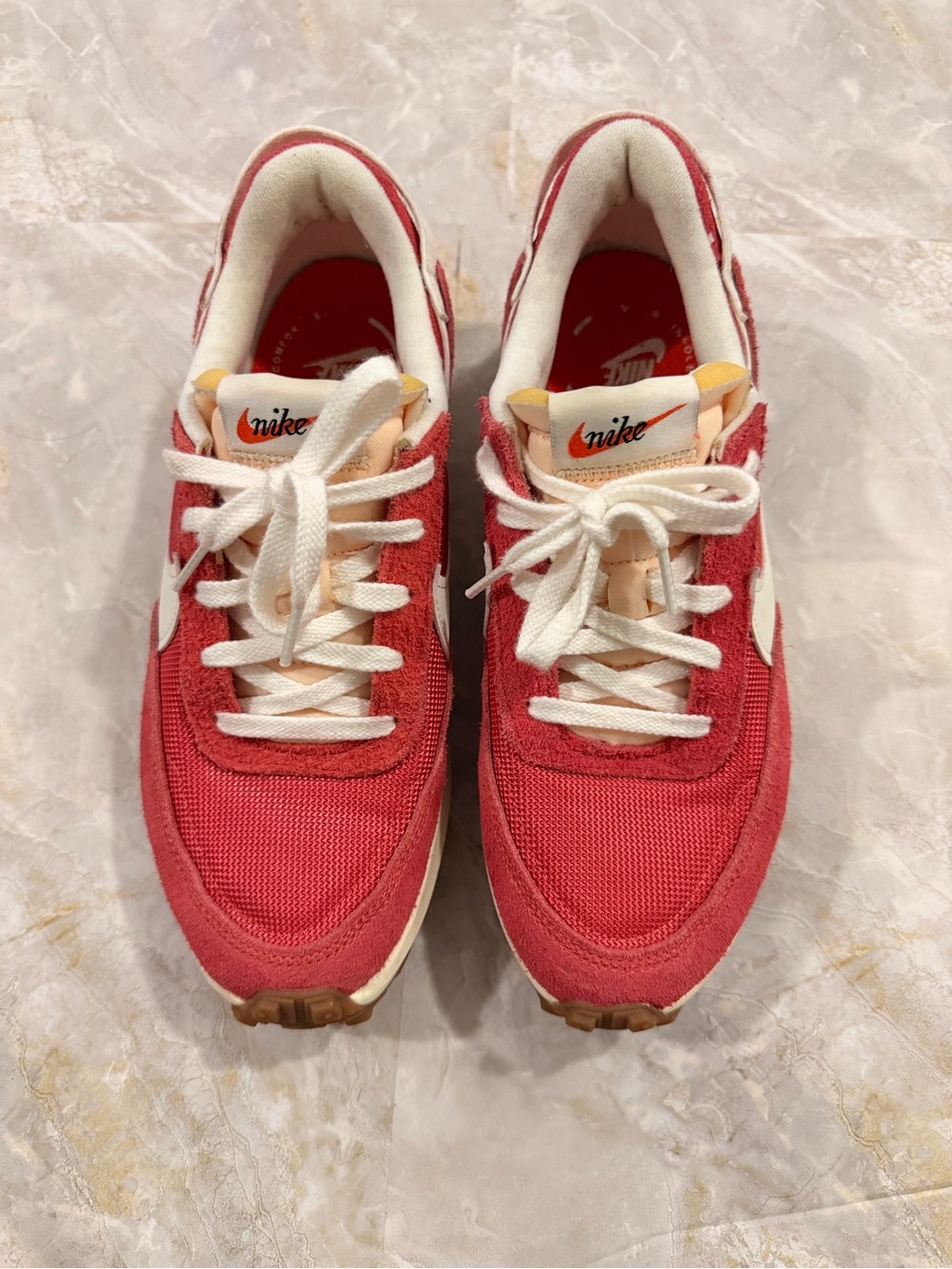 Nike Waffle Debut Vintage Adobe Sail Coconut Gum Womens size 9 - Picture 3 of 10